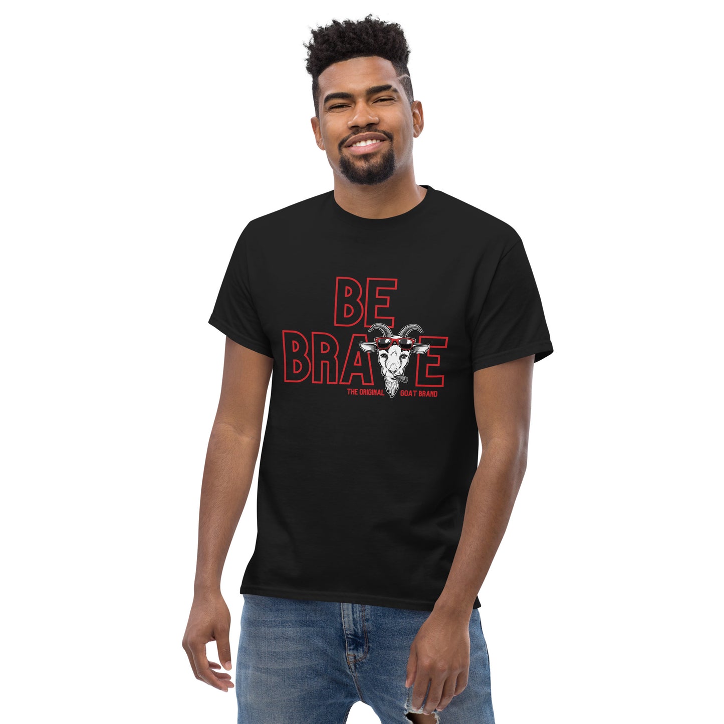 GOAT Be Brave T-Shirt