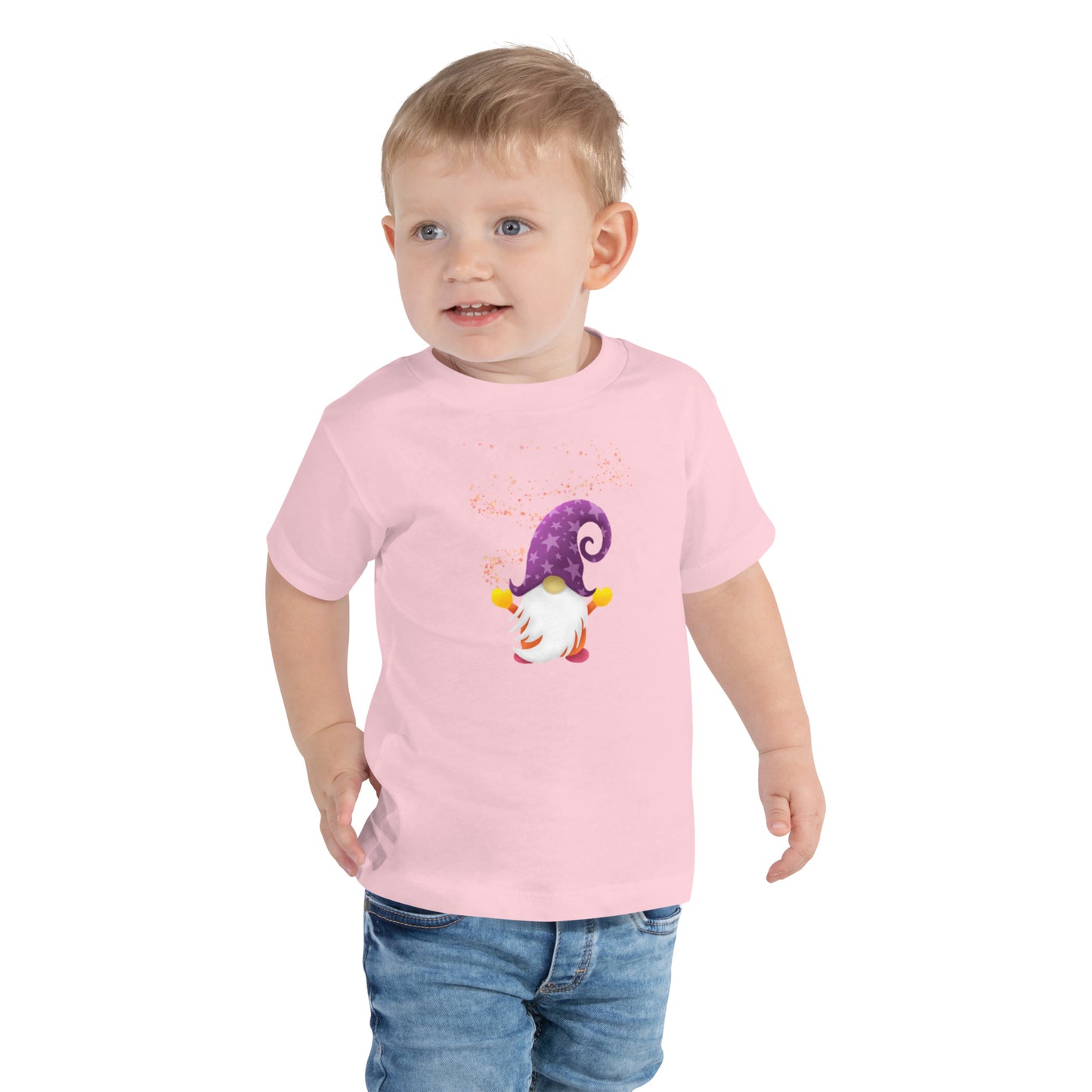 Gnome Spell Toddler Short Sleeve Tee