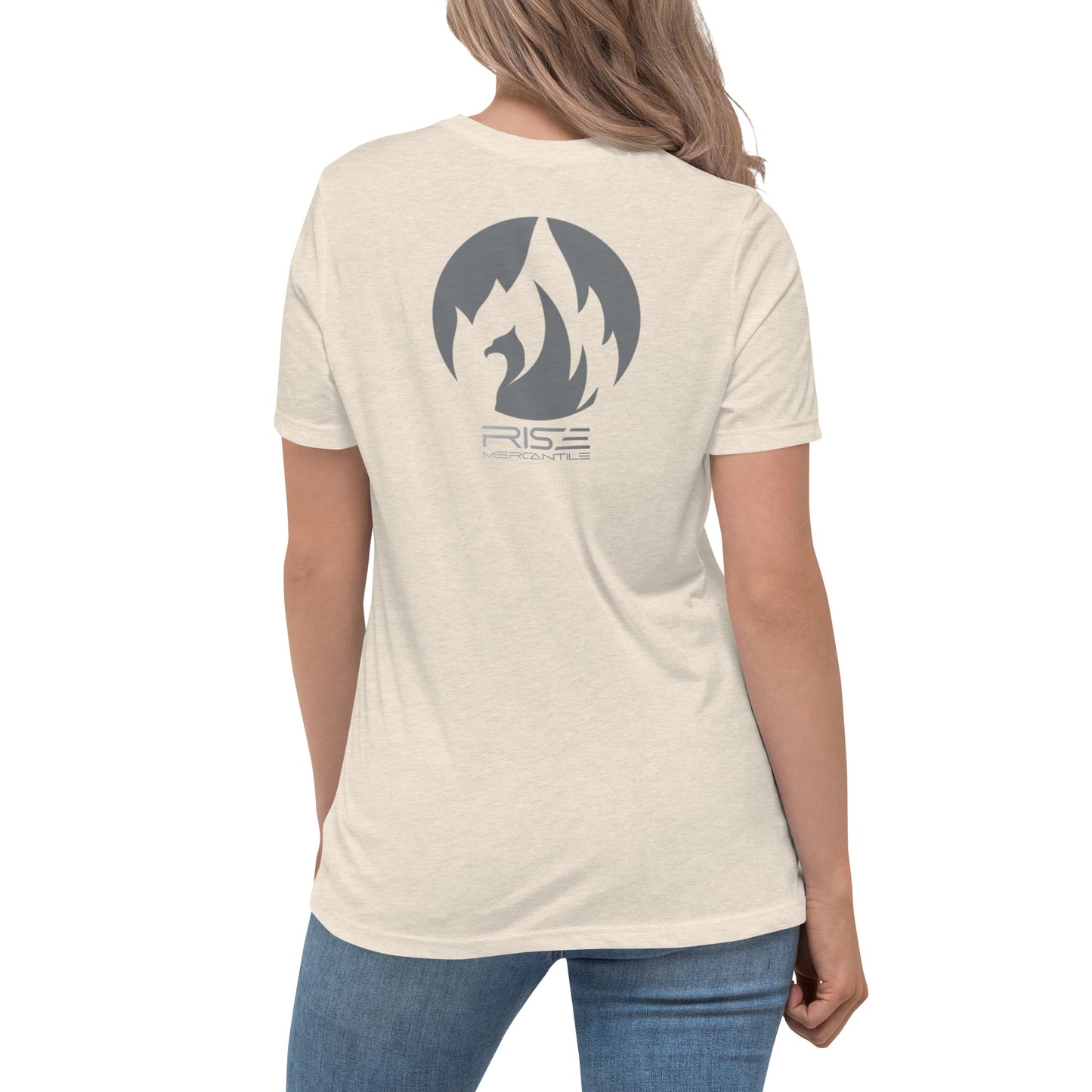 Rise Mercantile Original Logo Women's Relaxed T-Shirt