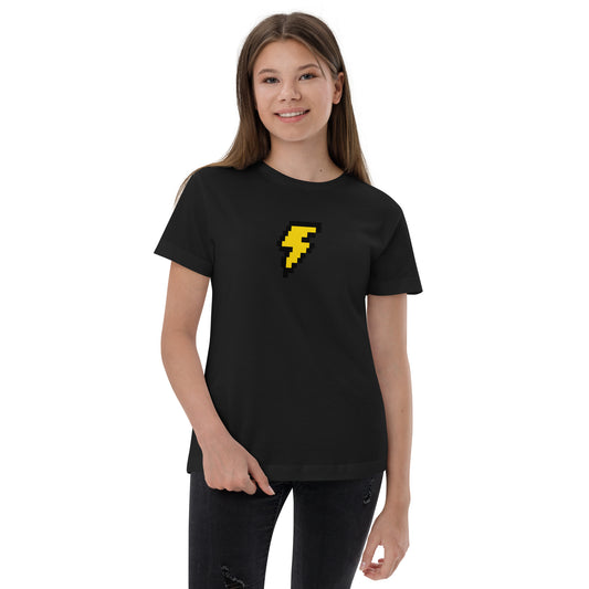 Pixel Bolt Youth jersey t-shirt