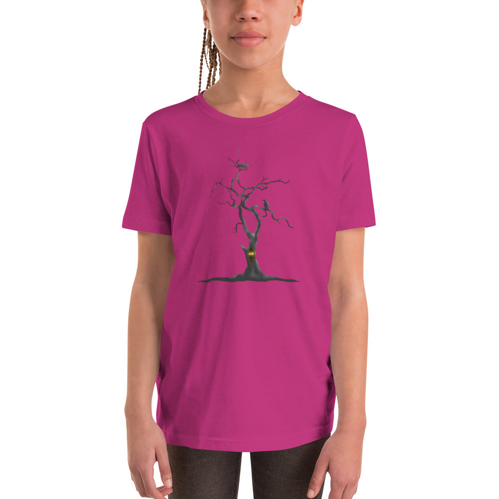 Spooky Tree Youth Short Sleeve T-Shirt