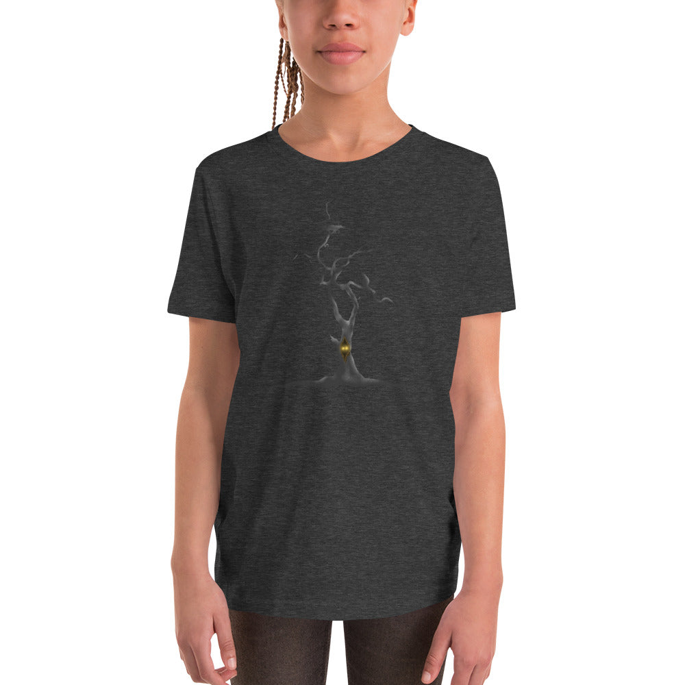 Spooky Tree Youth Short Sleeve T-Shirt