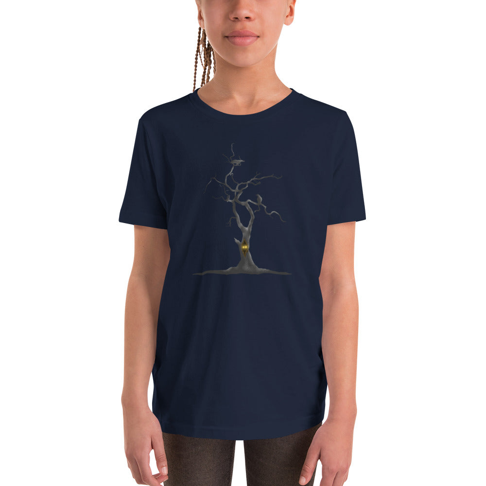 Spooky Tree Youth Short Sleeve T-Shirt